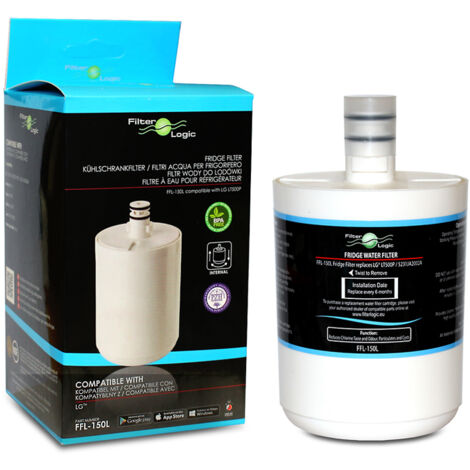 FilterLogic FFL-150L Fridge Water Filter Compatible with LG LT500P