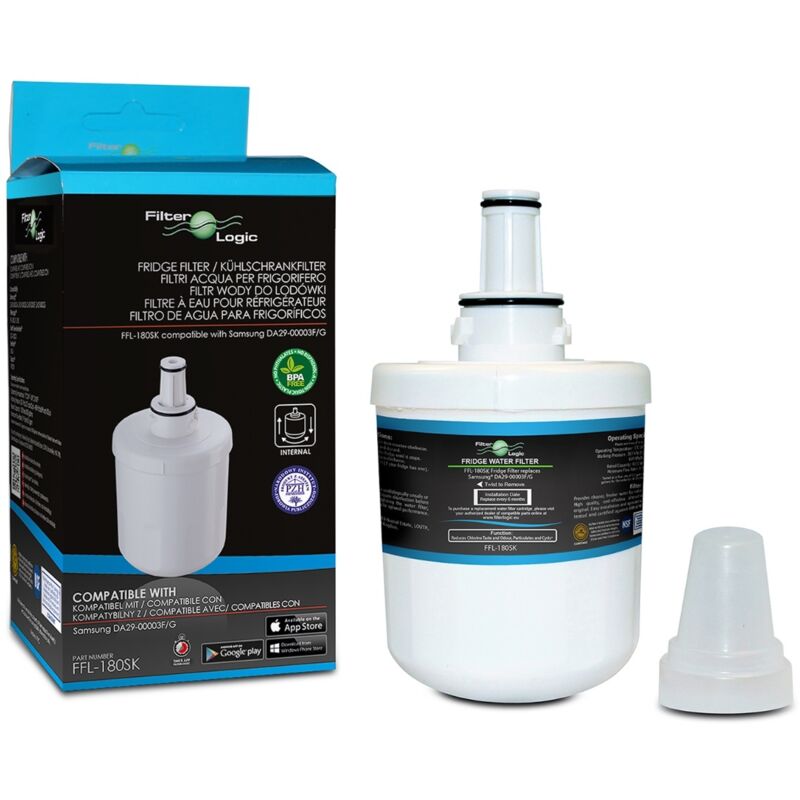 Image of FilterLogic FFL-180SK Fridge Water Filter Compatible&hellip;
