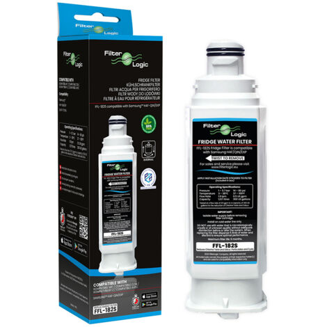 FilterLogic FFL-182S Fridge Water Filter Compatible with Samsung HAF-QIN/EXP
