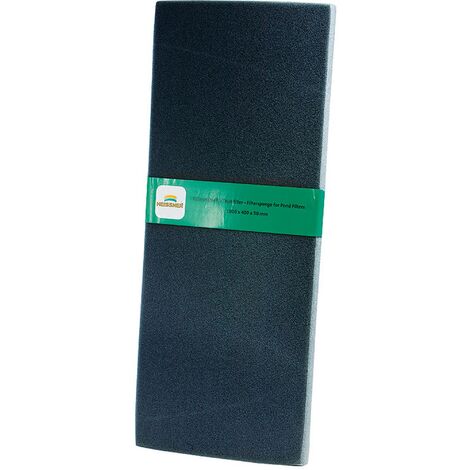 Filterschwamm Filtermaterial Filter fein 100 x 40 x 5 cm 30 ppi