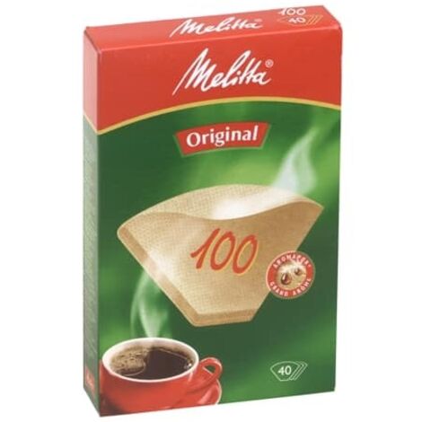 Filtertüten natur 100 Pack 40 Stück