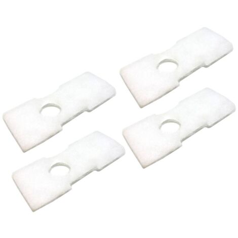 Filterwatte weiß 4 Stück für Hang On Filter HBL-801