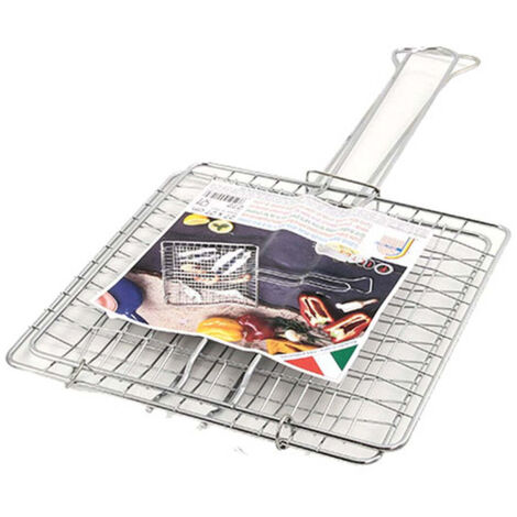 Filtex graticola griglia BBQ ferro cromato senza piedi 27x27 cm