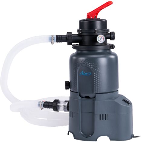 Filtration piscine à sable avec pompe 2m3/h