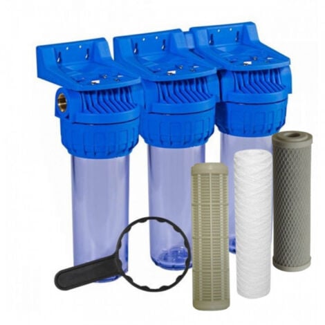 Porte filtre à eau 93/4 - 26/34F + cartouche filtre sédiment 20µm