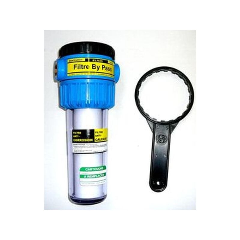 Polar - Filtre Bypass compact 2 en 1 anti-tartre/corrosion FABP34C