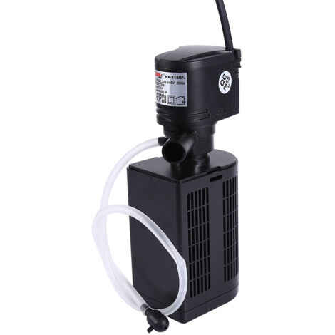 Filtre 3 en 1 Aquarium 220V 12W avec Mousse Biologique Complète - AUTRES