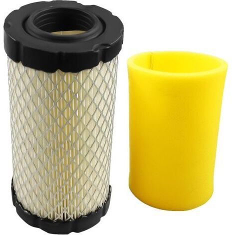 Filtre à air 793569 793685 compatible avec Briggs & Stratton John Deere GY21055 MIU11511 Bad Boy 063-4026-00 Rotary 12673 Stens 100-929 Intek Series 20-21 HP Tondeuse à gazon Tracteur
