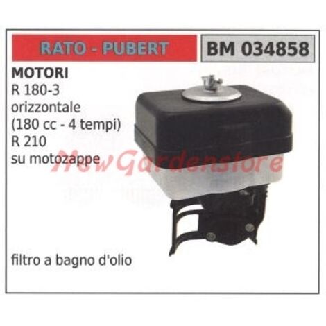Filtre à air à bain d'huile RATO pour moteur de motobineuse horizontale R 180-3 034858