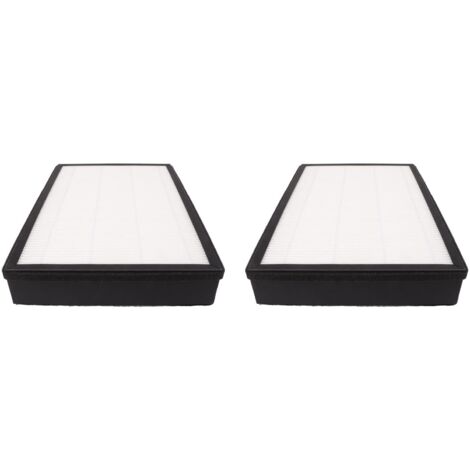 Filtre à Air à Particules à Haute efficacité, Installation Simple et Pratique Efficace Haute adaptabilité Remplacement du Filtre du Purificateur d'Air Domestique 2 Pièces