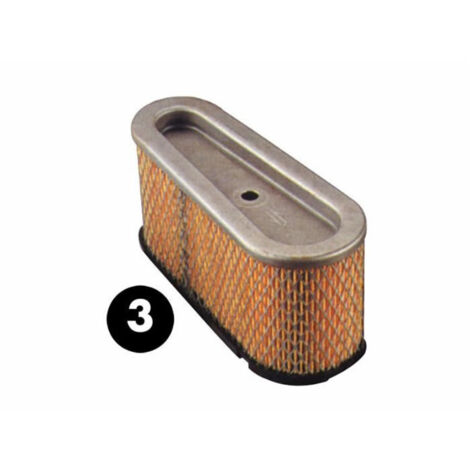 Filtre à air adaptable Briggs et Stratton 493909, 496894 - 76X73X 184 mm