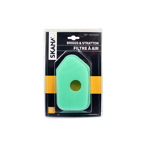 Filtre à Air Adaptable Pour Moteurs Briggs & Stratton Sprint & Classic 3 -3,5 - 3,75 Ch à Axe Vertical. Longueur : 149 Mm Largeu