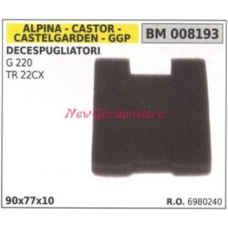 Filtre à air ALPINA moteur de débroussailleuse G 220 TR 22CX 008193