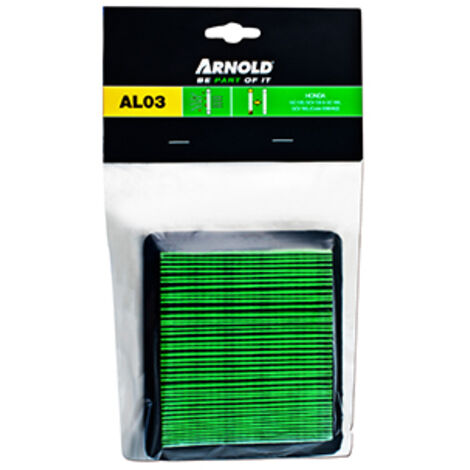 filtre à air arnold. pour moteurs honda gc 135, gcv 135, gc 160, gcv 160 (code 5580402). remplace origine 17211-zl8-000, 17211-z
