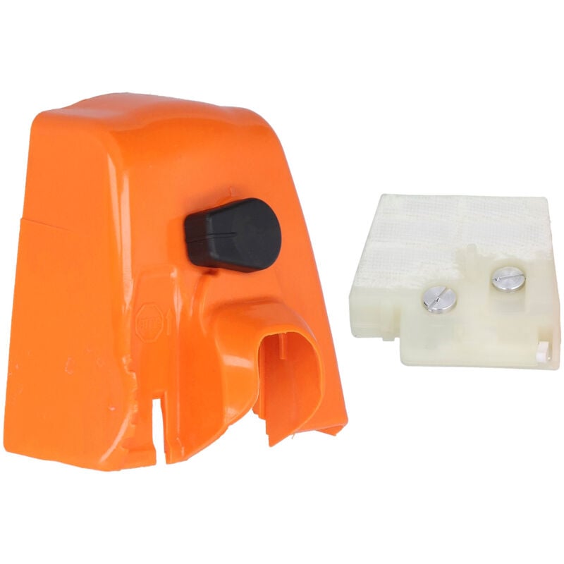 Filtre à air avec couvercle de remplacement 1121 140 1915 adapté pour tronçonneuse STIHL 024 026 MS240 MS260