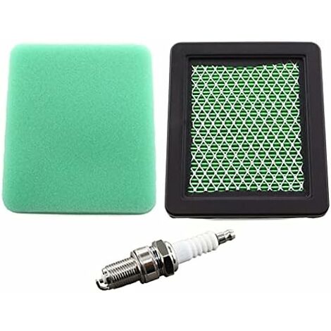 Filtre à air avec préfiltre bougie dallumage pour Honda HRG415 HRG465 HRX426 HRX476 HRX537 HRB425 IZY Tondeuse à gazon 17211-ZL8-023