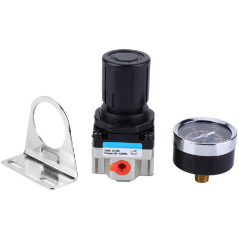Filtre à air avec régulateur de pression G1/4" pour compresseur, modèle AR2000-02, ajustable et durable