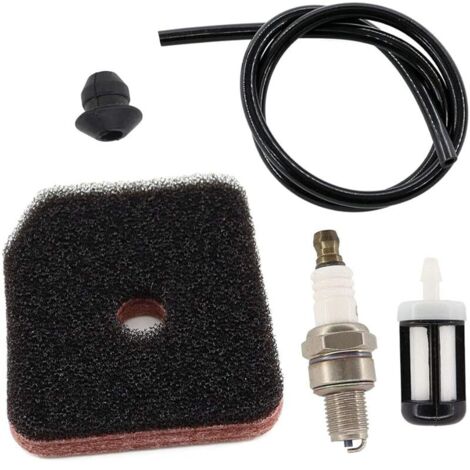 Filtre à air, bougie d'allumage, filtre à essence, tuyau à essence pour HS81R, HS81T, HS82, HS82RC HS82T, HS86R, HS86T, HS87R, HS87T, remplace les taille-haies Stihl 42371201800.