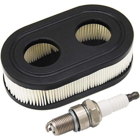 Filtre à air & Bougies d’allumage pour moteurs Briggs & Stratton 550E 550EX Série Eco-Plus 575EX remplace le 798339 798452 593260 093000er 09P0000 Moteur 4247 5432 5432K