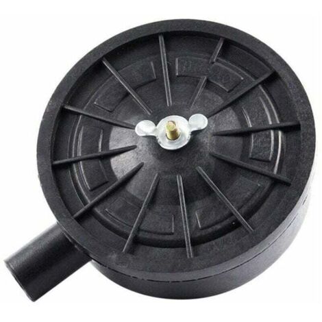 Filtre à Air Compresseur Filtration tranquille 20mm Filetage Mâle Noir