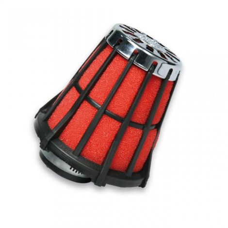 Filtre à air cornet Malossi Red Filter E5 droit D 38mm pour