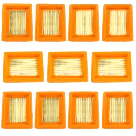 Filtre à air de carburateur (5 ou 10 pièces) pour débroussailleuse Stihl FS120, FS200, FS250, FS300, FS350, FS400 et FS450-AquaForge