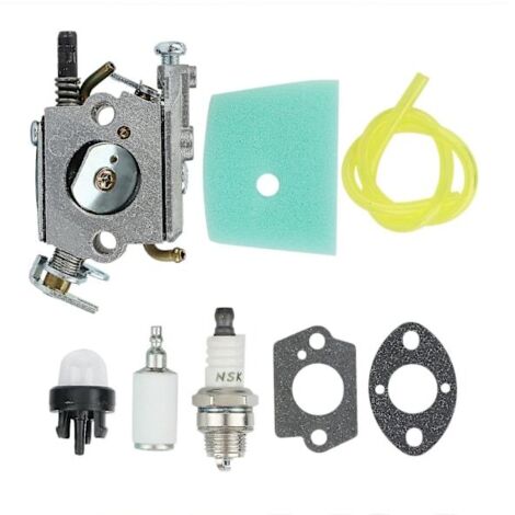 Filtre à air de carburateur compatible avec les débroussailleuses Husqvarna 123 223 322 323 325 326 327 Zama C1Q-EL24 503283401[JUN]