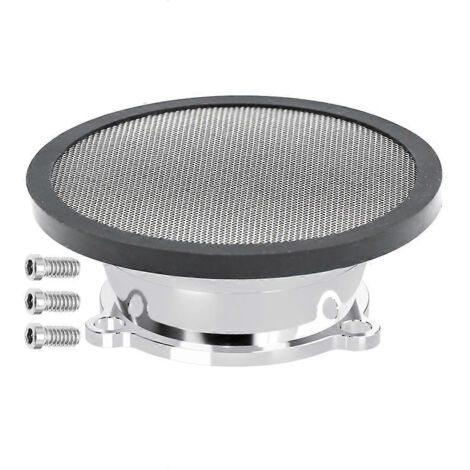 Filtre à air de carburateur de moto avec cornet d'admission et grille pour modèles Harley S&S Super E et Super G (pièces détachées B)