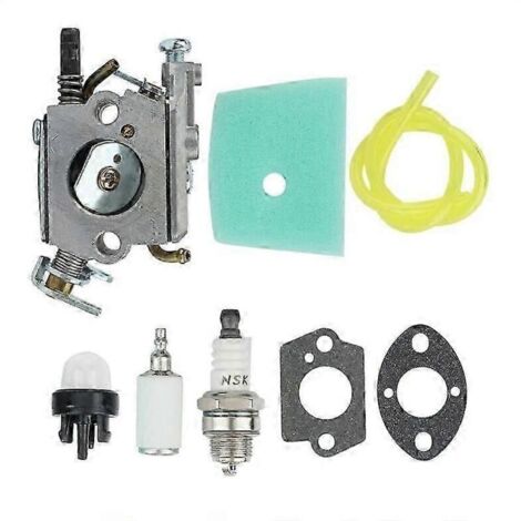 Filtre à air de carburateur unique pour débroussailleuses Husqvarna 123 223 322 323 325 326 327 Zama C1Q-EL24 Carburateur 503283401-AquaForge