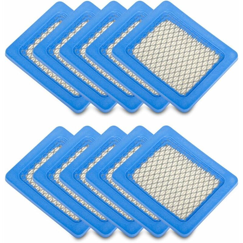 Filtre à air de Compatible with Moteur Honda Gc135 Gcv135 Gc160 Gcv160 Gc190 Gcv190 Gx100 17211-ZL8-023, 17211-ZL8-003 et 1721-ZL8-000000 (10)