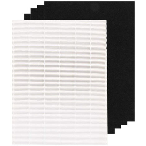 Filtre à Air de Rechange - Compatible Purificateurs Winix 5300, 6300, P300, C535 - Filtre HEPA et Charbon