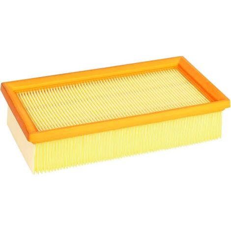 Filtre à air de rechange pour aspirateur Kärcher NT25/1, NT35/1, NT45/1, NT55/1, NT361 ECO, NT561 ECO, NT611 ECO et ECO-DENSITY.