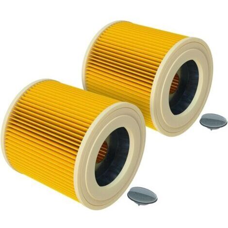 Filtre à air de rechange pour aspirateurs Kärcher A2004 MV2 NT18 NT20 NT38 WD2250 WD3.200 MV2 MV3 WD3.30 A2004 A2204 A2054 A2656