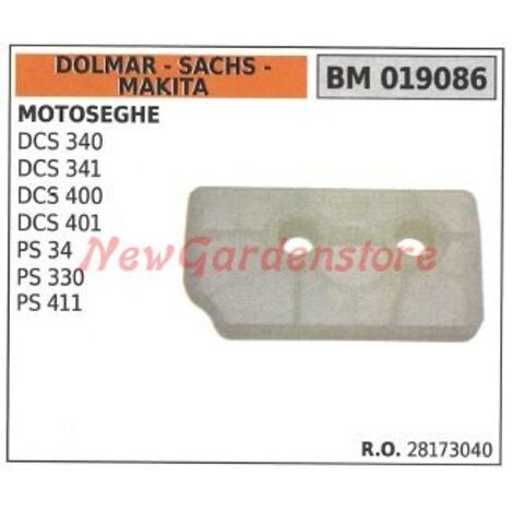 Filtre à air DOLMAR pour tronçonneuse DCS 340 341 400 401 019086