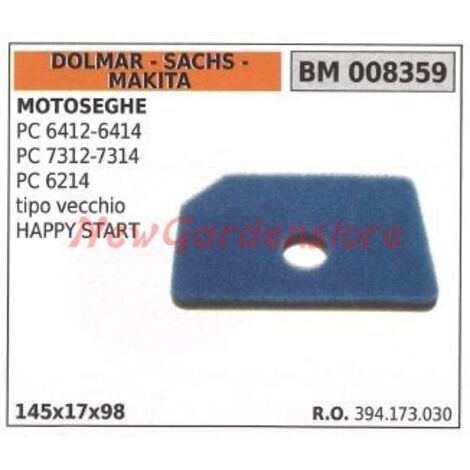Filtre à air DOLMAR pour tronçonneuse PC 6412 6414 7312 7314 6214 008359