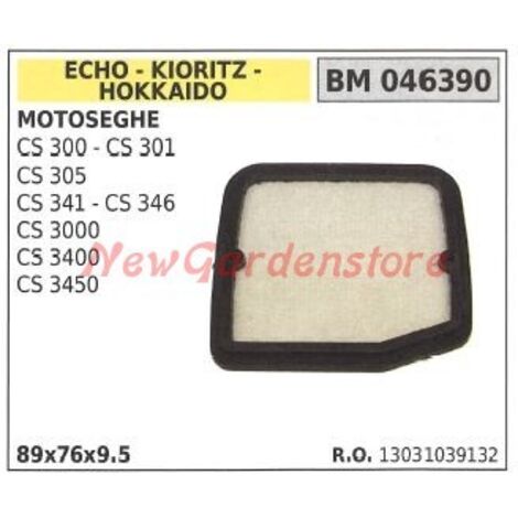 Filtre à air ECHO pour tronçonneuse CS 300 301 305 341 346 3000 3450 046390
