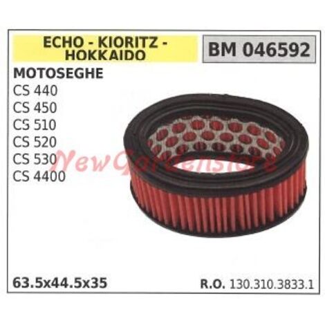 Filtre à air ECHO pour tronçonneuse CS 400 450 510 530 046592
