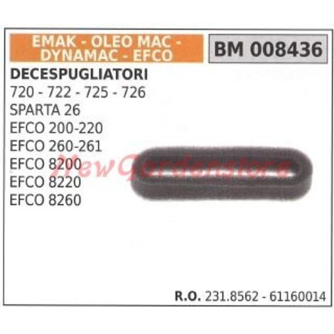 Filtre à air EMAK débroussailleuse 720 722 725 726 sparta 26 EFCO 200 220 008436