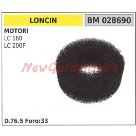 Filtre à air en éponge pour moteur de tracteur de pelouse LONCIN LC 160 200F 028690