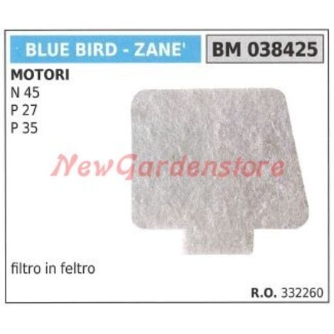 Filtre à air en feutre BLUE BIRD pour moteurs N 45 P 27 P 35 038425