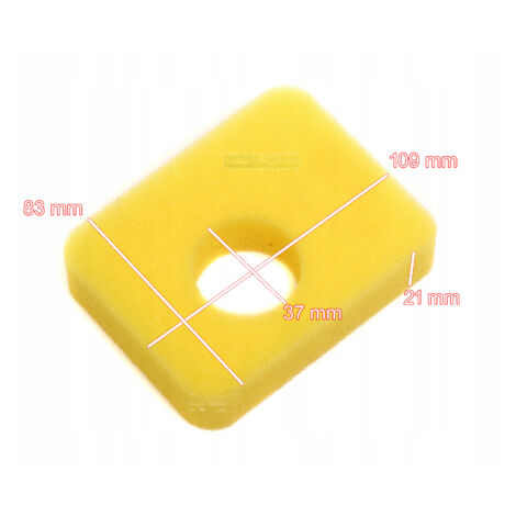 filtre à air en mousse pour B&S / Briggs & Stratton 450E 500E 500OHV 550E 550EX 799579