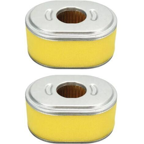 Filtre à air en nid d'abeille de remplacement pour moteur de tondeuse à gazon Honda GX140 GX160 GX200 5,5 HP 6,5 HP (paquet de 2)