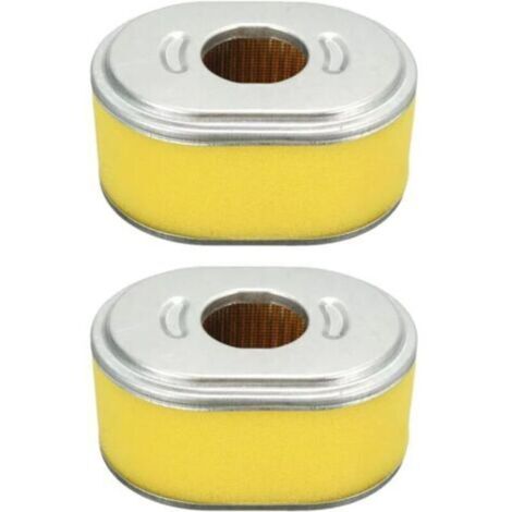Filtre à air en nid d'abeille de remplacement pour moteur de tondeuse à gazon Honda GX140 GX160 GX200 5,5 HP 6,5 HP (paquet de 2)
