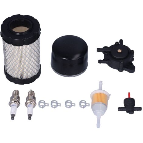 Filtre à Air et Filtre à Carburant Compatible avec MIU14395 pour Tondeuses D100 D105 D110 D130 D140 D160 D170 D125 L105 L107 LA135 - M00039-KZQ