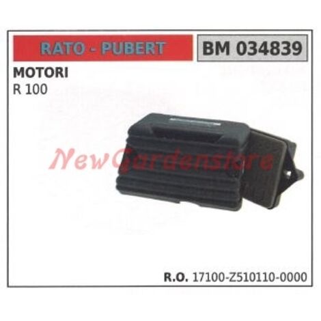 Filtre à air et support moteur RATO pour motobineuse R100 034839