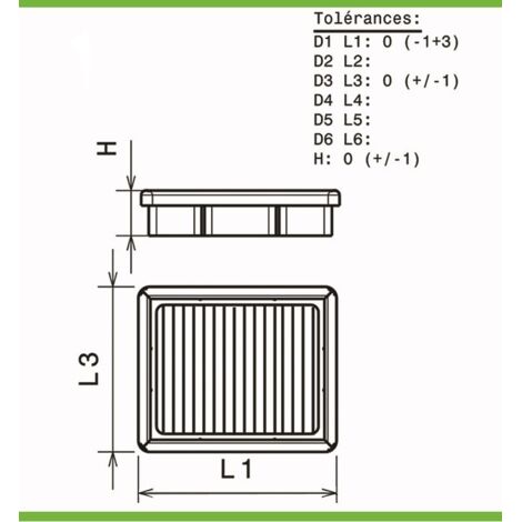 Filtre a air Green pour Ford Galaxy de 1995 a 2000 2.0Li 16V-116cv-38296219