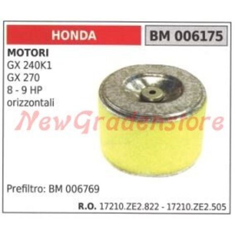 Filtre à air HONDA moteur GX 240K1 270 8 9 HP 006175 194010 17210-ZE2-822 17210-ZE2-505