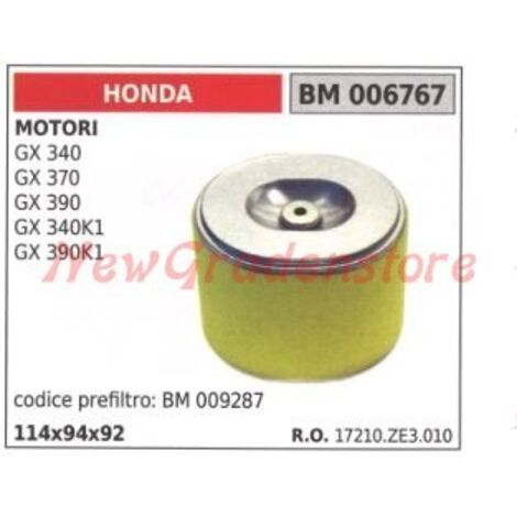 Filtre à air HONDA moteur GX 340 370 390K1 006767