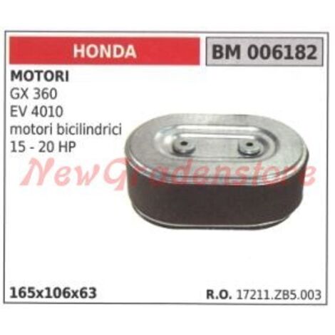 Filtre à air HONDA moteur GX 360 EV 4010 moteurs bicylindres 15 20 HP 006182