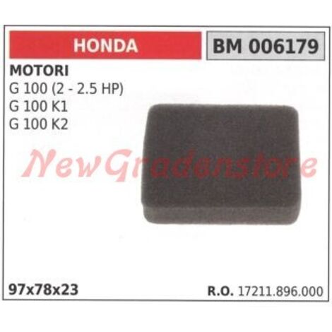 Filtre à air HONDA moteurs G 100 K1 K2 006179